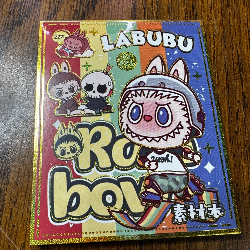Labubu Cartoon Sticker Book